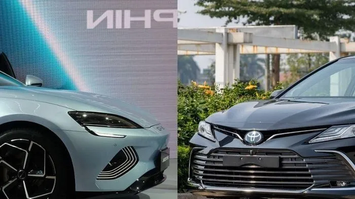 So kè ‘tân binh’ BYD Seal và ‘lão làng’ Toyota Camry 2.5 HEV