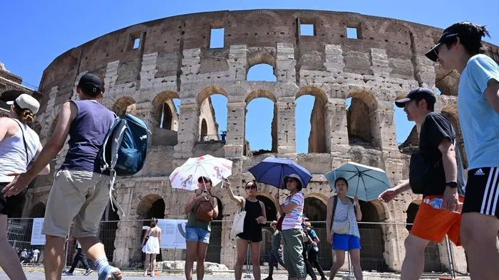 Nắng nóng đỉnh điểm tại Italy