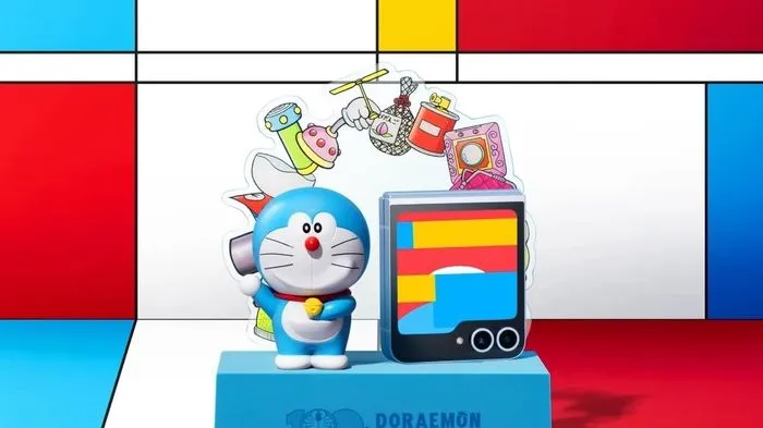 Galaxy Z Flip6 cho fan cuồng Doraemon