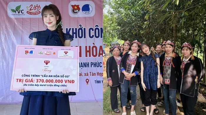 Hòa Minzy đi dép rọ, chi số tiền lớn để làm một việc ý nghĩa