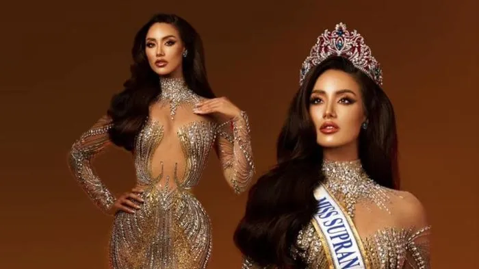 Lydie Vũ hé lộ váy dạ hội ‘dải ngân hà tinh tú’ tại chung kết Miss Supranational