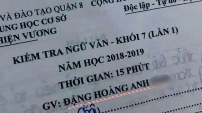 Thầy giáo dạy Văn sở hữu cái tên lạ kỳ đến khó tin