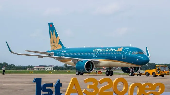 Vietnam Airlines nhận chiếc Airbus A320neo đầu tiên