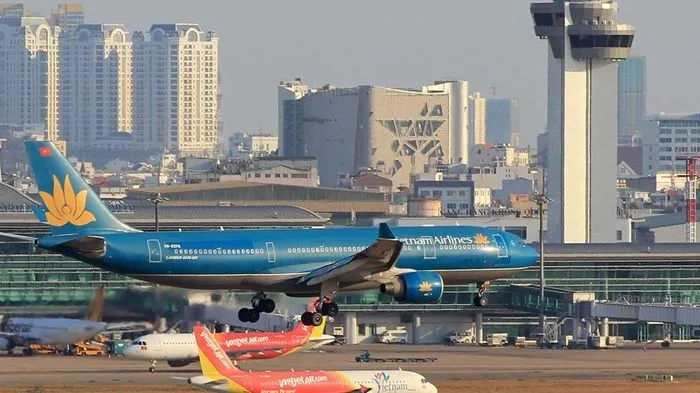 Vietnam Airlines và Vietjet Air nắm 85% thị phần hàng không Việt