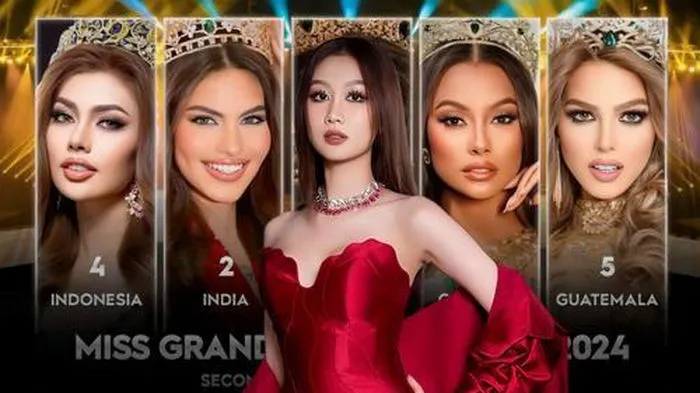 Hoa hậu Quế Anh xếp rìa bảng dự đoán Miss Grand International 2024