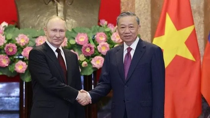 Tổng thống Nga Putin chúc mừng Tổng Bí thư, Chủ tịch nước Tô Lâm